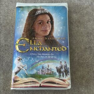 Blue 'Ella Enchanted' Kids Storybook Cover. Ventige